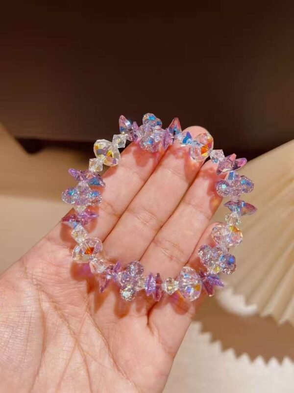 Bling bling crystals(purple blooms)